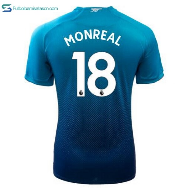 Camiseta Arsenal 2ª Monreal 2017/18